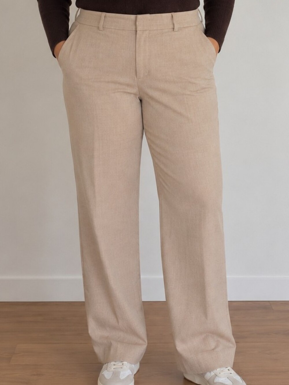 Reitmans The Timeless Beige Straight Leg Dress Pants Size 22 NWOT